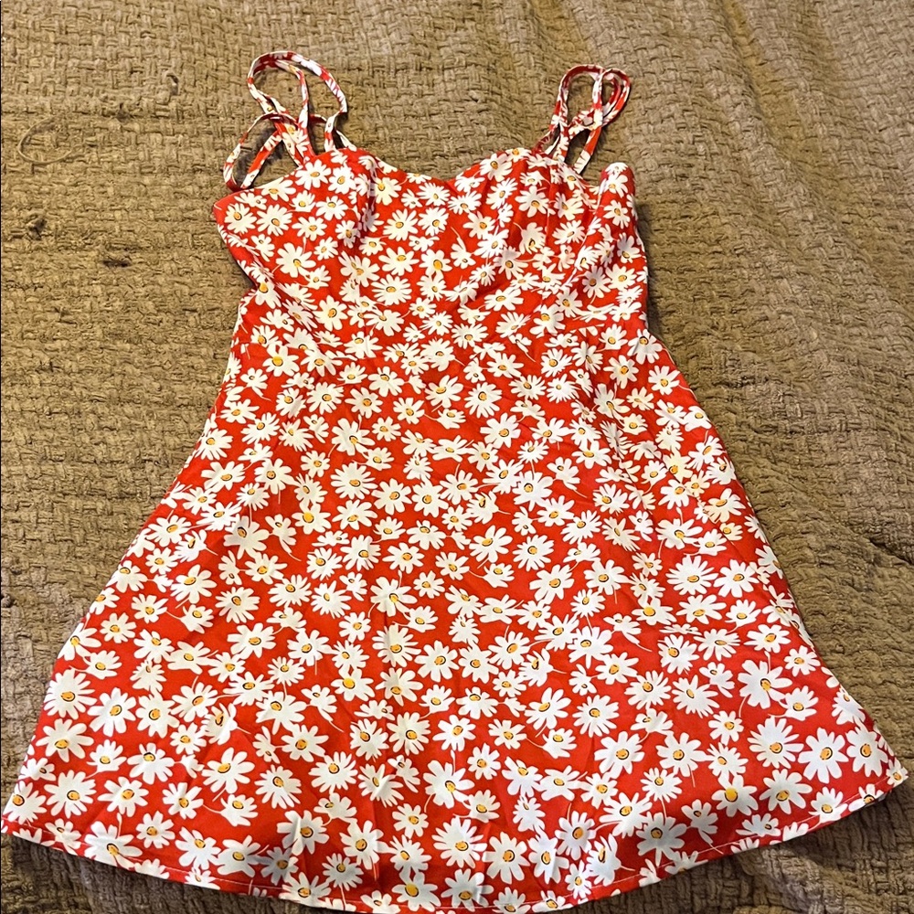 Fun floral summer dress